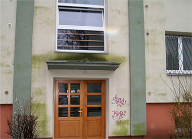 Odstranění řas a plísní z fasády | Pragotherm